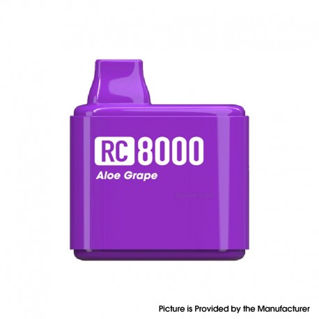 [Ships from Bonded Warehouse] AuthenticYUMI RC8000 Replacement Disposable Pod Cartridge 12ml Aloe Grape - 20mg (1 PC)