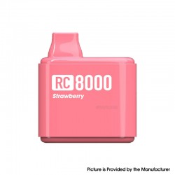[Ships from Bonded Warehouse] AuthenticYUMI RC8000 Replacement Disposable Pod Cartridge 12ml Strawberry - 20mg (1 PC)