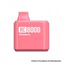 [Ships from Bonded Warehouse] AuthenticYUMI RC8000 Replacement Disposable Pod Cartridge 12ml Strawberry - 20mg (1 PC)