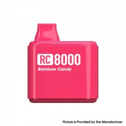 [Ships from Bonded Warehouse] AuthenticYUMI RC8000 Replacement Disposable Pod Cartridge 12ml Rainbow Candy - 20mg (1 PC)
