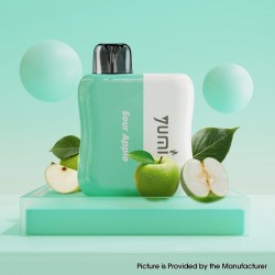 [Ships from Bonded Warehouse] Authentic YUMI DC5000 Disposable Pod Kit 500mAh 10.5ml Sour Apple - 50mg