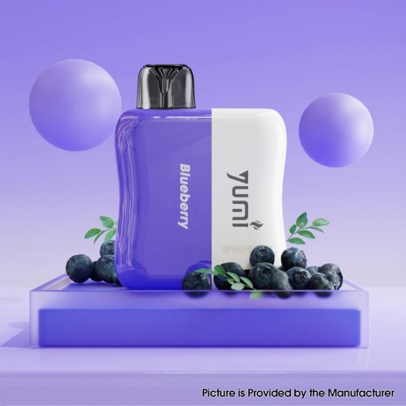 [Ships from Bonded Warehouse] Authentic YUMI RC5000 Replaceable Disposable Pod Kit 650mAh 8ml Blueberry - 20mg