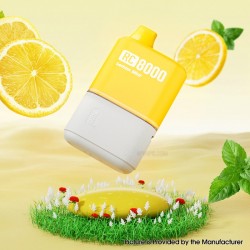 [Ships from Bonded Warehouse] Authentic YUMI RC8000 Replaceable Disposable Pod Kit 600mAh 12ml Lemon Mint - 50mg