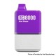 [Ships from Bonded Warehouse] Authentic YUMI RC8000 Replaceable Disposable Pod Kit 600mAh 12ml Aloe Grape - 50mg