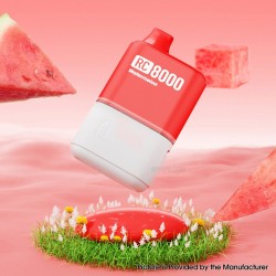 [Ships from Bonded Warehouse] Authentic YUMI RC8000 Replaceable Disposable Pod Kit 600mAh 12ml Watermelon - 50mg
