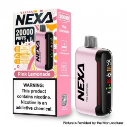 [Ships from Bonded Warehouse] Authentic Nexa N20000 Disposable Vape Kit (20K Puffs) 800mAh 20ml Pink Lemonade - 50mg