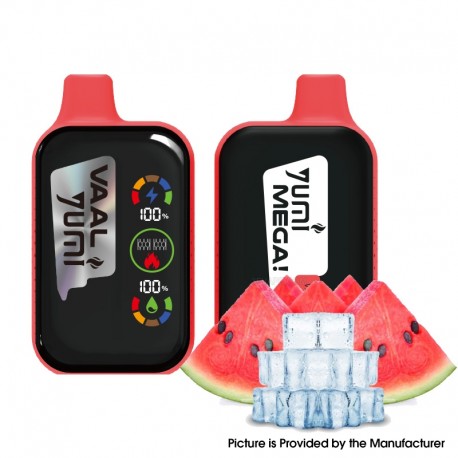[Ships from Bonded Warehouse] Authentic YUMI & VAAL Mega 20000 Disposable Vape Kit 650mAh 16ml Watermelon Ice - 50mg