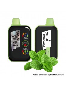 [Ships from Bonded Warehouse] Authentic YUMI & VAAL Mega 20000 Disposable Vape Kit 650mAh 16ml Mint - 50mg