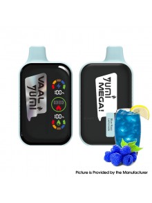 [Ships from Bonded Warehouse] Authentic YUMI & VAAL Mega 20000 Disposable Vape Kit 650mAh 16ml Blue Razz Lemonade - 50mg