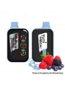 [Ships from Bonded Warehouse] Authentic YUMI & VAAL Mega 20000 Disposable Vape Kit 650mAh 16ml Frozen Mixed Berry Ice - 50mg