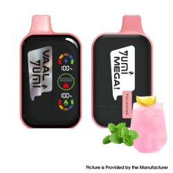 [Ships from Bonded Warehouse] Authentic YUMI & VAAL Mega 20000 Disposable Vape Kit 650mAh 16ml Pink Lemonade - 50mg