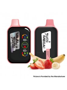 [Ships from Bonded Warehouse] Authentic YUMI & VAAL Mega 20000 Disposable Vape Kit 650mAh 16ml Strawberry Banana - 50mg