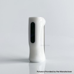 Rekavape Stratum V10 Style DNA 60W VW Box Mod - Bright White, Delin + SS, 1~60W, 1 x 18650, Evolv DNA60C Chipset