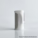 Rekavape Stratum V10 Style DNA 60W VW Box Mod - Bright White, Delin + SS, 1~60W, 1 x 18650, Evolv DNA60C Chipset