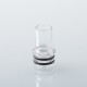 Rekavape Monarchy J3s Style 510 Drip Tip for RDA / RTA / RDTA Atomizer - Translucent, PC