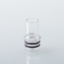 Rekavape Monarchy J3s Style 510 Drip Tip for RDA / RTA / RDTA Atomizer - Translucent, PC
