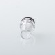 Rekavape Monarchy J3s Style 510 Drip Tip for RDA / RTA / RDTA Atomizer - Translucent, PC