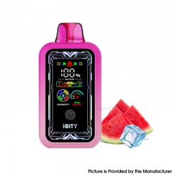 [Ships from Bonded Warehouse] Authentic iCity CT 35000 Touch Button Disposable Kit 850mAh 25ml 35000 Puffs Watermelon Ice - 50mg