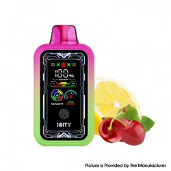 [Ships from Bonded Warehouse] Authentic iCity CT 35000 Touch Button Disposable Kit 850mAh 25ml 35000 Puffs Cherry Lemon - 50mg
