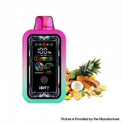 [Ships from Bonded Warehouse] Authentic iCity CT 35000 Touch Button Disposable Kit 25ml 35000 Puffs Tropical Rainbow - 50mg