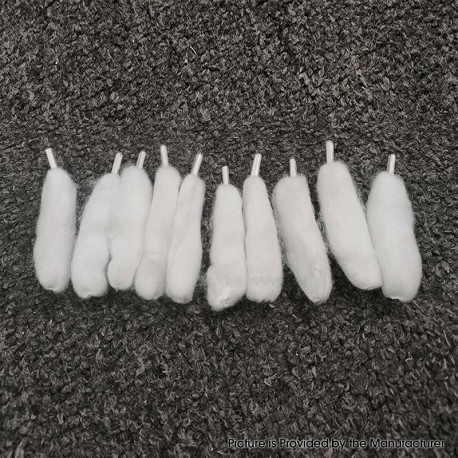 [Ships from Bonded Warehouse] Mesh Cotton Laces for Mesh RDA / RTA - 6mm (10 PCS)