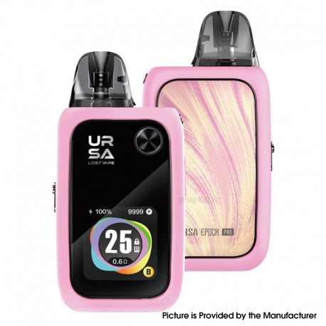 [Ships from Bonded Warehouse] Authentic Lost Vape Ursa Epoch Pro 35W Pod System Kit - Silk Rose, 5~35W, 1400mAh, 2.5ml, 0.8ohm