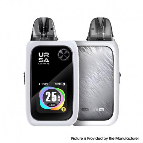 [Ships from Bonded Warehouse] Authentic Lost Vape Ursa Epoch Pro 35W Pod System Kit - Silk White, 5~35W, 1400mAh, 2.5ml, 0.8ohm