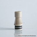 Authentic Rekavape Fev 22 510 Drip Tip for RDA / RTA / RDTA Tank Atomizer - Beige, PEEK