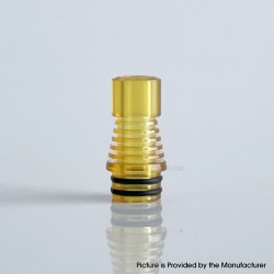 Authentic Rekavape Fev 22 510 Drip Tip for RDA / RTA / RDTA Tank Atomizer - Brown, PEI
