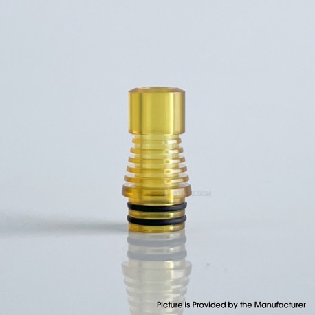 Authentic Rekavape Fev 22 510 Drip Tip for RDA / RTA / RDTA Tank Atomizer - Brown, PEI