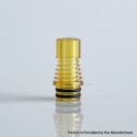 Authentic Rekavape Fev 22 510 Drip Tip for RDA / RTA / RDTA Tank Atomizer - Brown, PEI