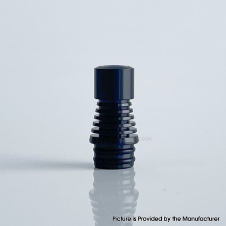 Authentic Rekavape Fev 22 510 Drip Tip for RDA / RTA / RDTA Tank Atomizer - Black, POM