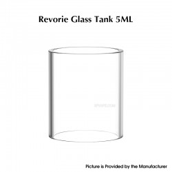 Authentic Ambition Mods Glass Tank Tube for Revorie RDL & DL RTA - Transparent, 5.0ml