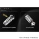 Authentic Ambition Mods Revorie RDL & DL RTA Rebuildable Atomizer - Gun Metal, Air Pins 2, 2.5, 3.0, 3.5mm, 5.0ml, 23mm Diameter