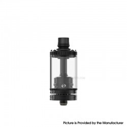 Authentic Ambition Mods Revorie RDL & DL RTA Rebuildable Atomizer - Black, Air Pins 2.0, 2.5, 3.0, 3.5mm, 5.0ml, 23mm Diameter