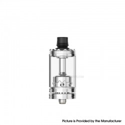 Authentic Ambition Mods Revorie RDL & DL RTA Rebuildable Atomizer - Silver, Air Pins 2.0, 2.5, 3.0, 3.5mm, 5.0ml, 23mm Diameter
