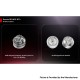 Authentic Ambition Mods Revorie RDL & DL RTA Rebuildable Atomizer - Silver, Air Pins 2.0, 2.5, 3.0, 3.5mm, 5.0ml, 23mm Diameter