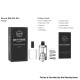 Authentic Ambition Mods Revorie RDL & DL RTA Rebuildable Atomizer - Silver, Air Pins 2.0, 2.5, 3.0, 3.5mm, 5.0ml, 23mm Diameter