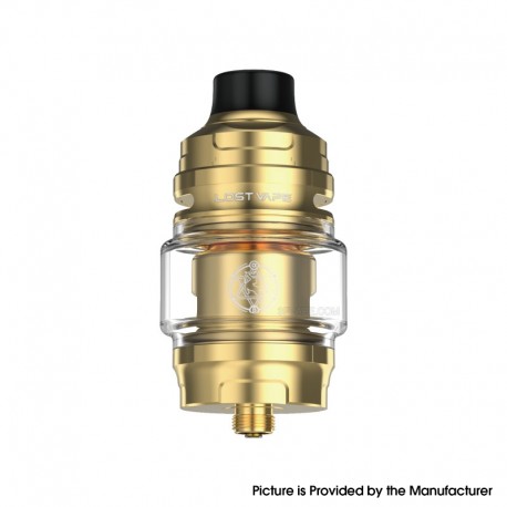 [Ships from Bonded Warehouse] Authentic Lost Vape Centaurus Sub Ohm V2 Tank Atomizer - Gold, 5ml, 0.15ohm / 0.3ohm, 26mm