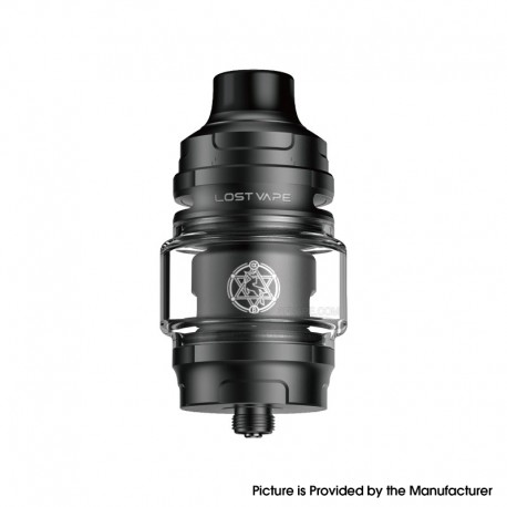 [Ships from Bonded Warehouse] Authentic Lost Vape Centaurus Sub Ohm V2 Tank Atomizer - Gunmetal, 5ml, 0.15ohm / 0.3ohm, 26mm