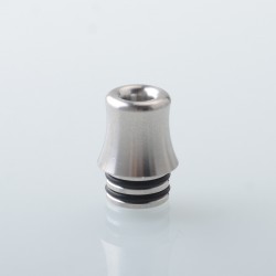Rekavape VWM Intensa Style Replacement 510 Drip Tip - Silver, Stainless Steel