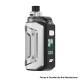 [Ships from Bonded Warehouse] Authentic GeekVape Aegis Hero 5 50W Pod Mod Kit - Steel Silver, VW 5~50W, 2000mAh, 6.5ml, 0.2ohm