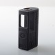 Rekavape BMM.38 Aio Style DNA60 60W Boro Box Mod - Black Monarchy Pattern, 1~60W, 1 x 18650 / 21700, 3D Print, Evolv DNA60 Chip