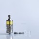 Rekavape Flash e-Vapor V4.5S+ Style Top Fill RTA Rebuildable Tank Atomizer - Silver, Titanium Alloy + PEI, 3.5ml, 22mm