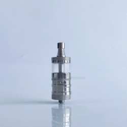 Rekavape Flash e-Vapor V4.5S+ Style Top Fill RTA Rebuildable Tank Atomizer - Silver, Titanium Alloy + PCTG, 3.5ml, 22mm