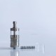 Rekavape Flash e-Vapor V4.5S+ Style Top Fill RTA Rebuildable Tank Atomizer - Silver, Titanium Alloy + PCTG, 3.5ml, 22mm