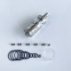 Rekavape Flash e-Vapor V4.5S+ Style Top Fill RTA Rebuildable Tank Atomizer - Silver, Titanium Alloy + PCTG, 3.5ml, 22mm
