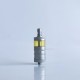 Rekavape Flash e-Vapor V4.5S+ Style Top Fill RTA Rebuildable Tank Atomizer - Matte Silver, 316SS + PEI, 3.5ml, 22mm
