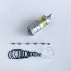 Rekavape Flash e-Vapor V4.5S+ Style Top Fill RTA Rebuildable Tank Atomizer - Matte Silver, 316SS + PEI, 3.5ml, 22mm