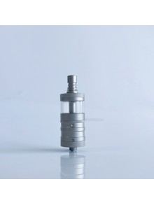 Rekavape Flash e-Vapor V4.5S+ Style Top Fill RTA Rebuildable Tank Atomizer - Matte Silver, 316SS + PCTG, 3.5ml, 22mm